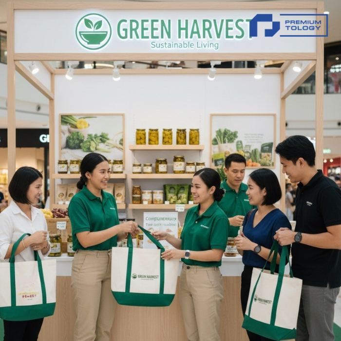 กระเป๋าผ้าแคนวาสสำหรับแจกงานอีเวนท์