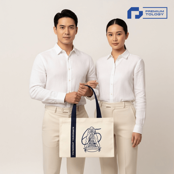 รับผลิตกระเป๋าผ้าแคนวาส Premiumtology