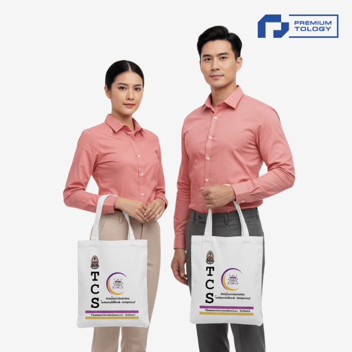 รับผลิตกระเป๋าผ้าแคนวาส Premiumtology