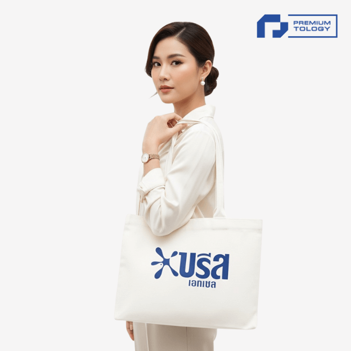 รับผลิตกระเป๋าผ้าแคนวาส Premiumtology